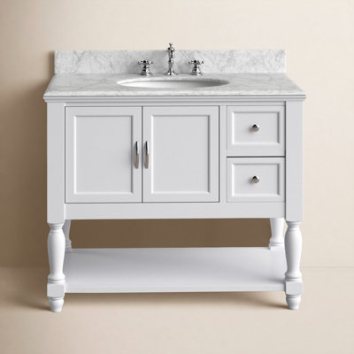 Hampton 36'' Single Bathroom Vanity with Top