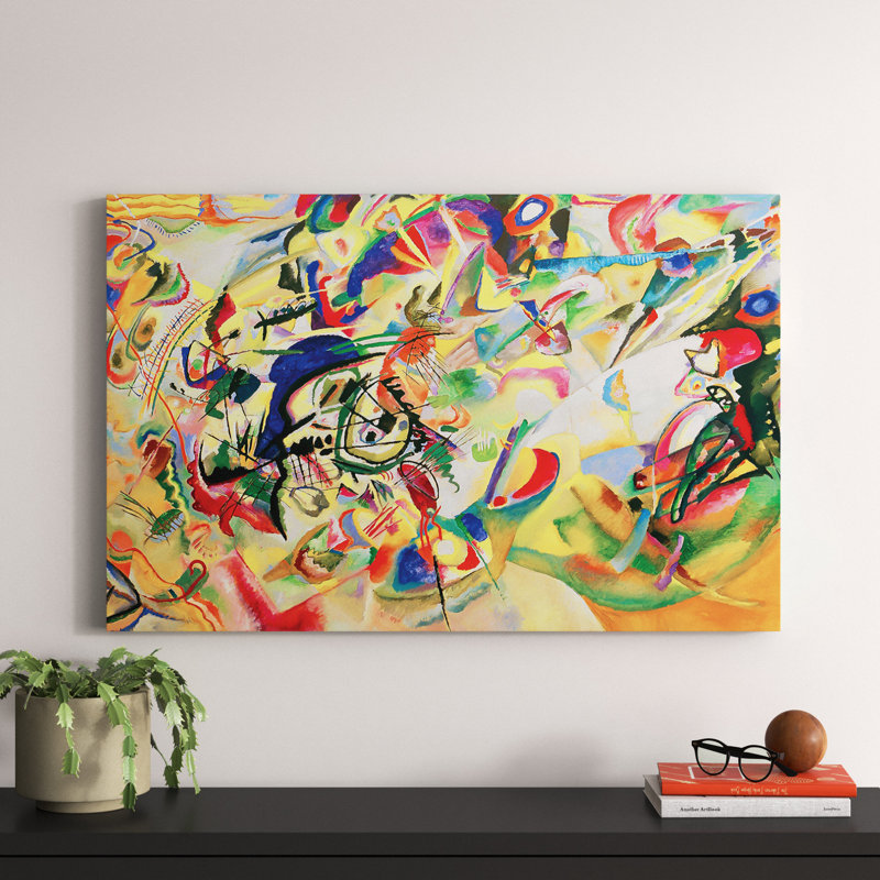 Composition VII by Wassily Kandinsky - Wrapped Canvas Painting, No Frame, 101.6 cm H x 66.04 cm W