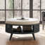 Table basse ronde avec rangement Pothos -1486416679
