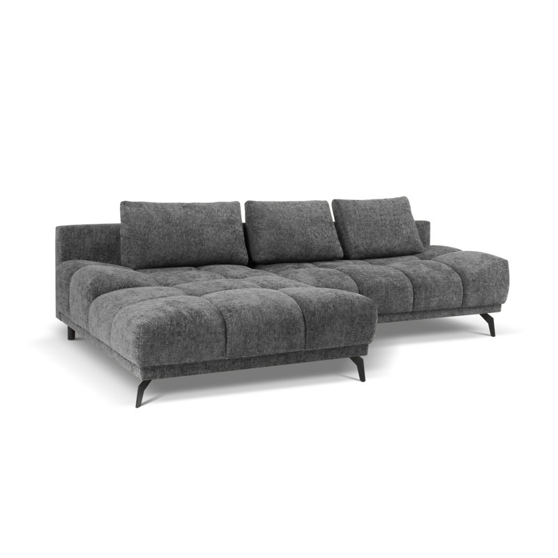 Cuthrell 5 Seater Sofa Bed, Left Hand Facing, Grey