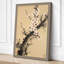Moonlit Blossoms Japandi - Wrapped Canvas-602835126-602835116