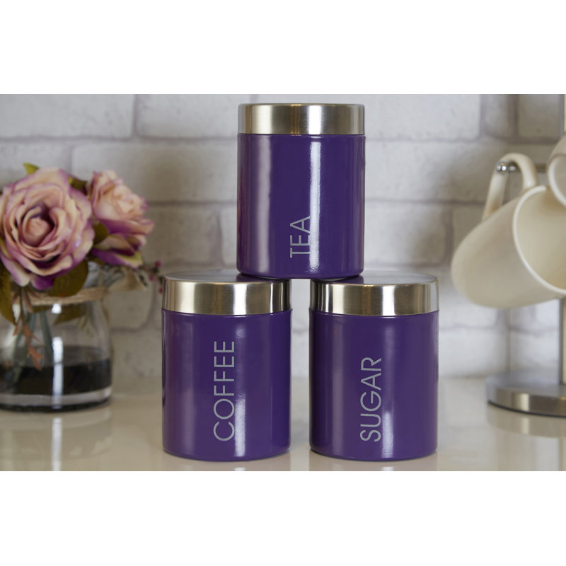 Metal Jar - Set of 3