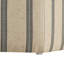 Cadre en bois massif et en contreplaqué d'inspiration hexagonale d'inspiration rayée en tissu massif l 18 po x P 18 po x H 16 po. Toile de couleur naturelle pouvant supporter jusqu'à 300 lb.