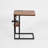 Solid Wood Top End Table and Built-In Outlets