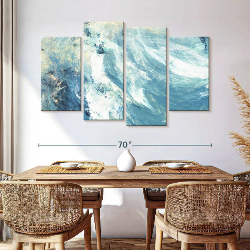 Avery Abstract Cloud, 42" H x 68" W