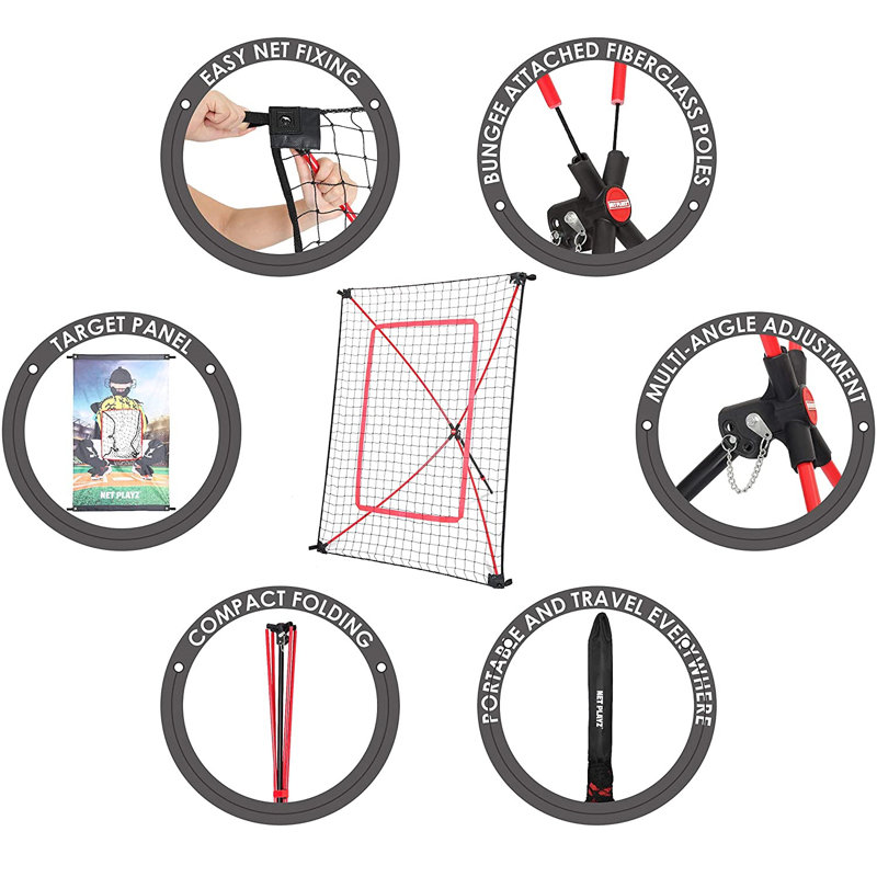 Net Playz Plastic Goal with Carrying Case