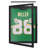18x24 Kids Jersey Frame Display Case - Shadow Box Frame - Black