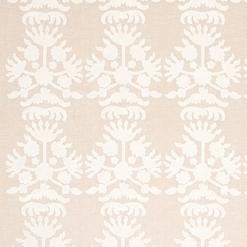 Tissu bohème cybèle, Jaune