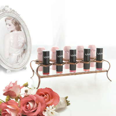 Metal 14 Compartments Makeup Organiser