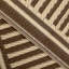 Tapis de paille géométriques imperméables réversibles en plastique pour véranda-977774667-977774669