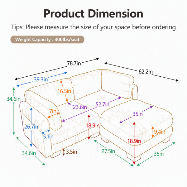 Dimensions du produit