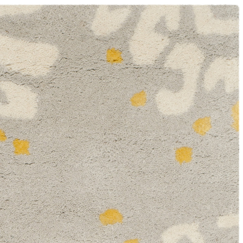 Verdell Floral Wool Hand Woven Area Rug, Rectangle 122 x 183 cm