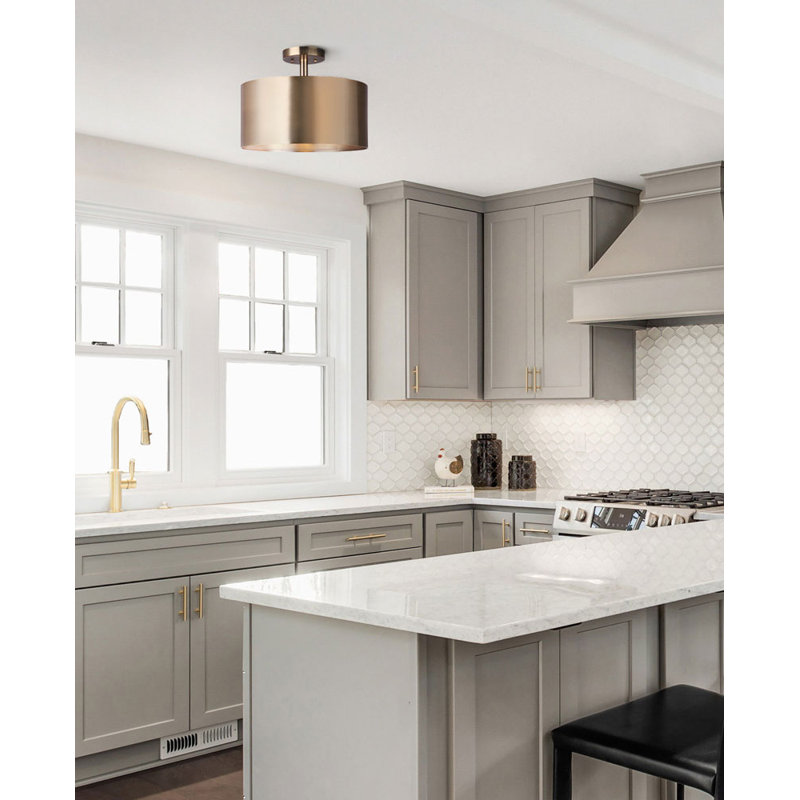 Yvon Semi Flush Mount