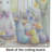 Decorating Easter Bull Terrier Glass Cutting Board