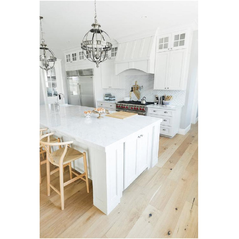 Counter Stool with Solid Wood Frame