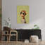 Cool Dog Sunglasses Leopard Playful Contemporary Dog Portrait Wall Art Print by Mathieu - Wrapped Canvas Print-108306953