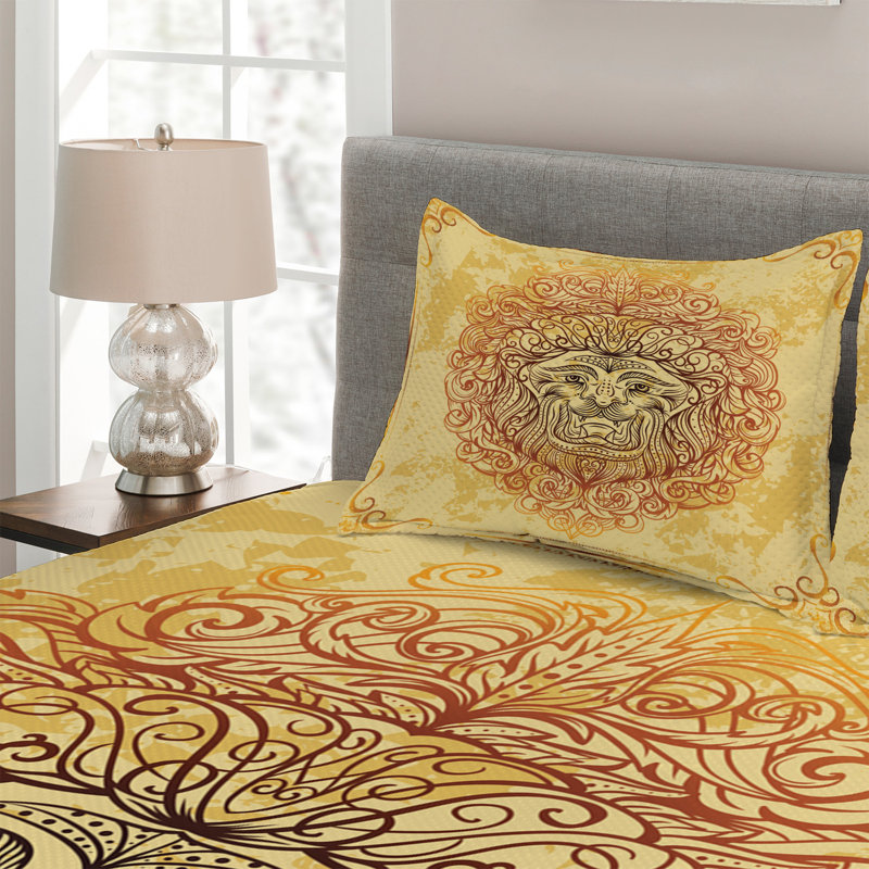 Eclectic Polyester Coverlet