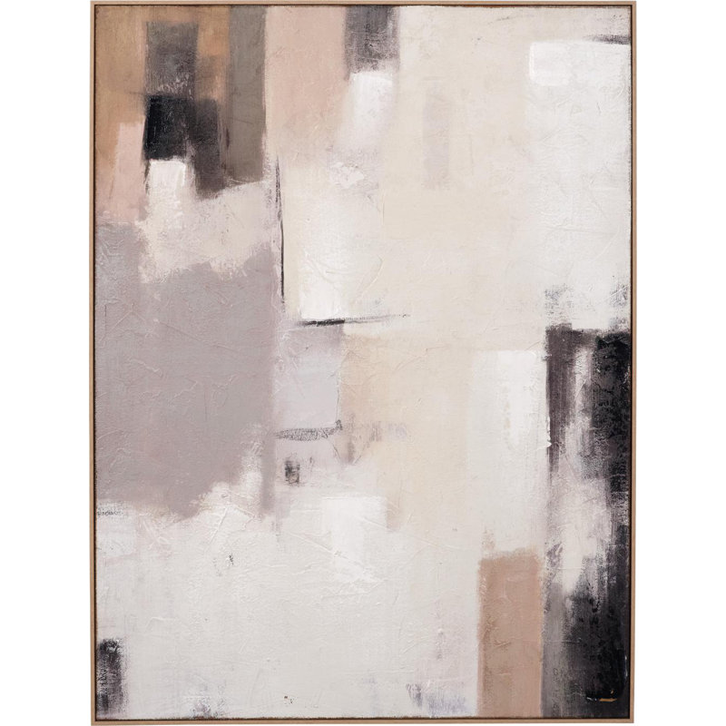 Floater Frame Painting on Canvas