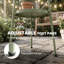 Round Metal Outdoor Side Table , 36cm cm W 36cm cm D-1194766712