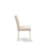 5 Piece Dining Table Set for 4 Includes a Round Kitchen Table with Dropleaf and 4 Light Beige Linen Fabric Parson Dining Chairs, Linen White-155773775-155773771-155773779
