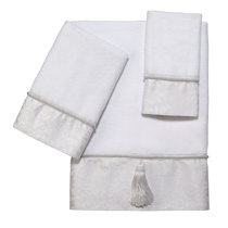 Crate and Barrel Antimicrobial Organic Cotton Bath Towel - Bright White