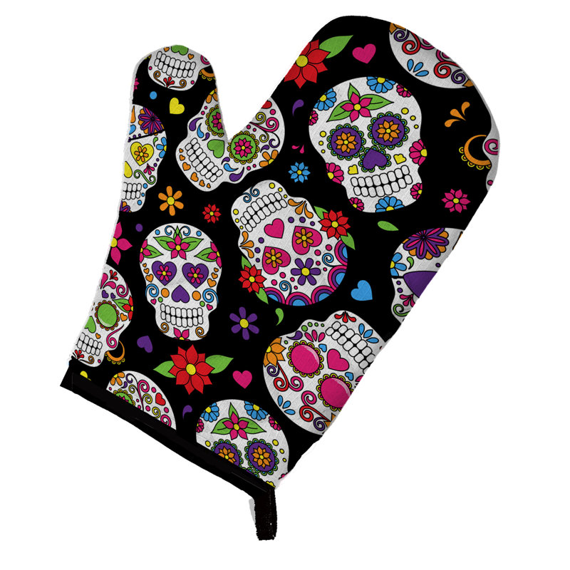 Caroline's Treasures Floral Oven Mitt Set