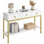Console avec 3 tiroirs, table de vestibule, table de canapé étroite pour le couloir, salon, vestibule, bureau, couloir-20308401