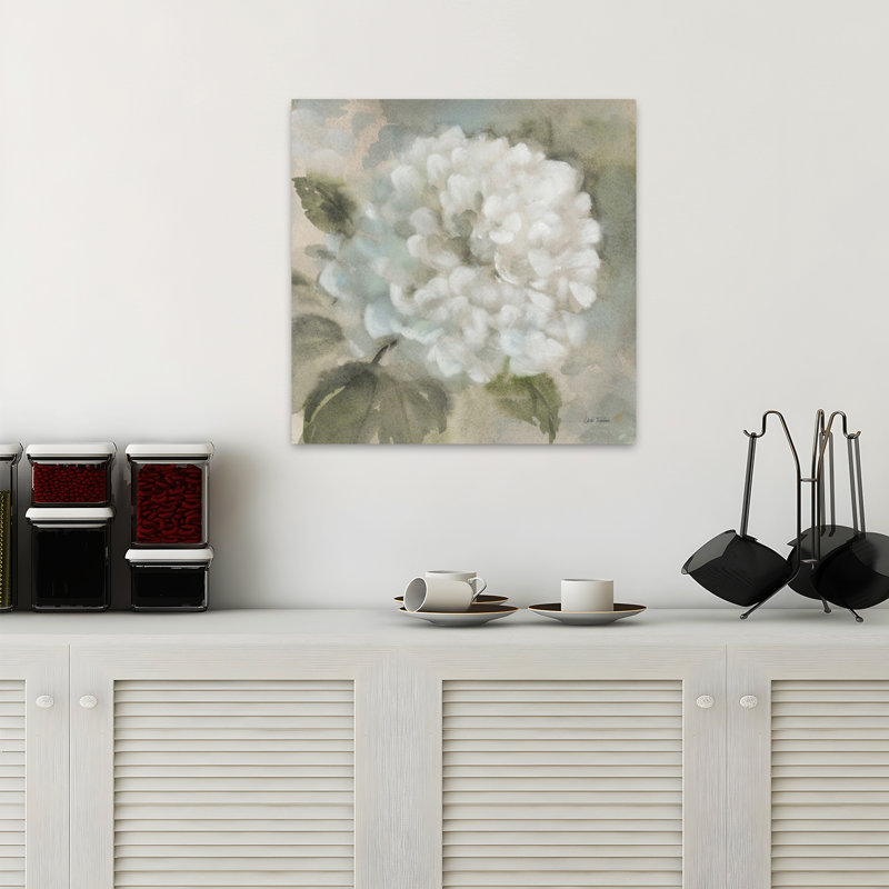 Art floral traditionnel d'hortensia doux, H 18 po x l 18 po