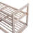 6 Pair Stackable Shoe Rack