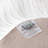 Haja Shag Faux Sheepskin Fur White Fluffy Area Rug with Gray Tips-65284948