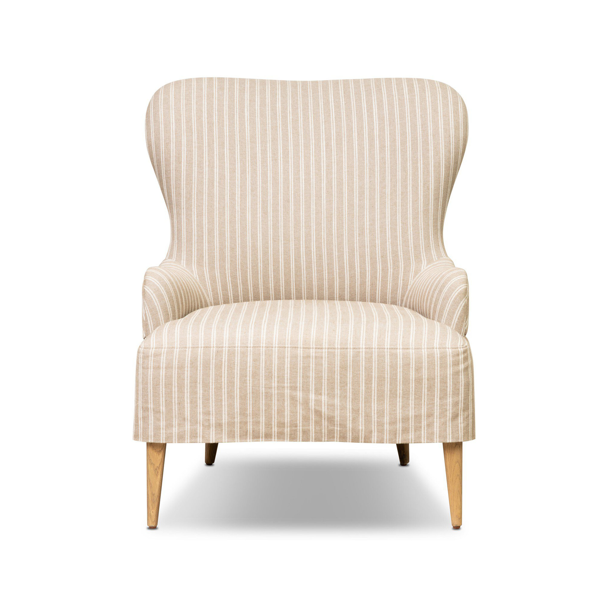 Omar Upholstered Armchair, Rodin Sand