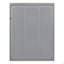 Grand lit escamotable mural avec tablettes