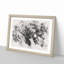 Majestic Lion Illustration Watercolour - Picture Frame Graphic Art Print-56739090-56739094