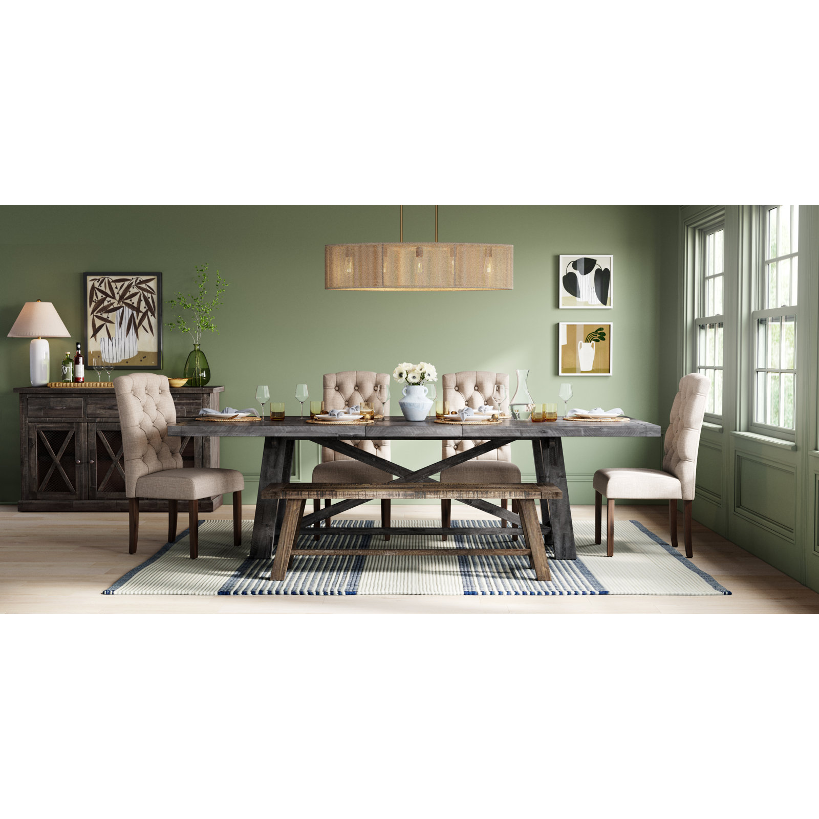 Bianca Acacia Sideboard, Salvaged Gray