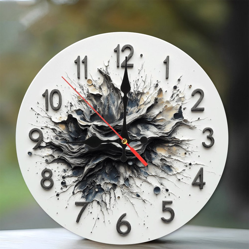 Horloge murale artistique