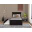 Lit plateforme simple avec lit gigogne Ilka