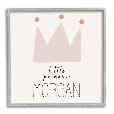 «Girl's Little Princess cmw-106», art mural personnalisé