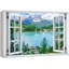 Fenêtre, paysage, «Vue de la fenêtre, forêt du Colorado, chaîne de montagnes, paysages naturels» sur-98448792