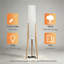 Lampe trépied 61 po en bois Soild-241545195-250152807
