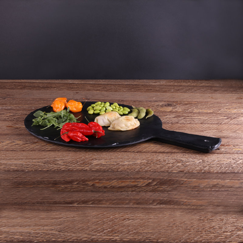 Elite Global Solutions Melamine Cheese Board, Black