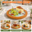 Extrait rond en verre trempé fruit