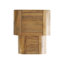 Acton Solid Wood Sled Nesting Tables
