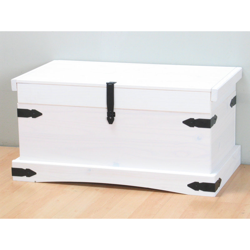 Myers Accent Trunk, White waxed