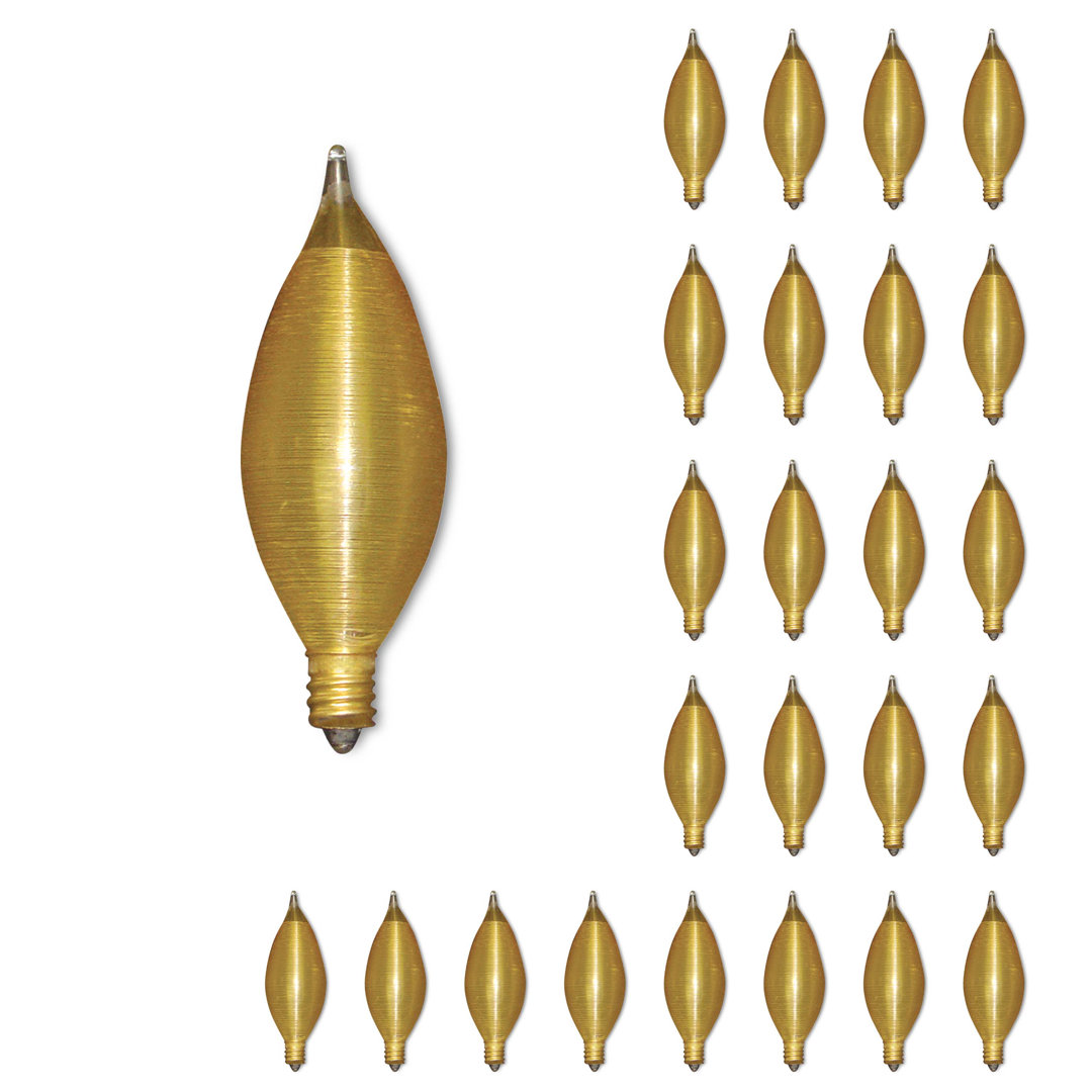 25 Watt, Amber T3 Incandescent Dimmable Light Bulb (Set of 25) Bulbrite Industries