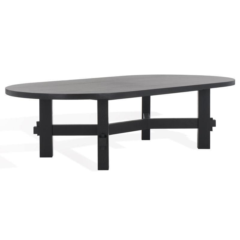 Table basse 4 pieds Tabytha, Noir