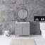 Meuble-lavabo simple 36 po avec comptoir en céramique 36 po-1185465571