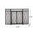 Blyfield Iron Fireplace Screen