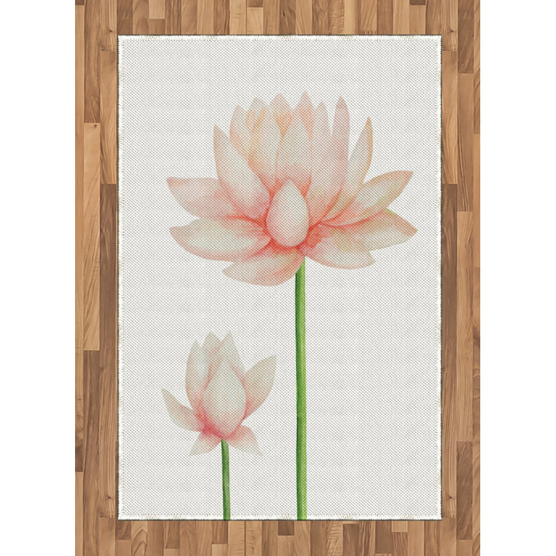 Kasey Floral Hand Woven Area Rug, Rectangle 120 x 180cm