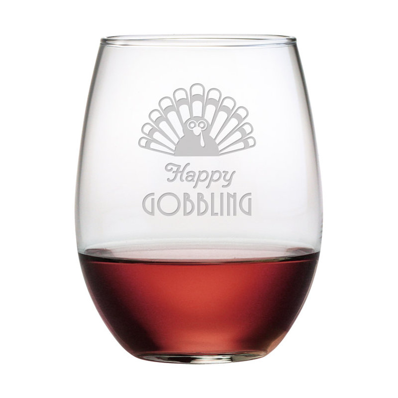 21oz. Stemless Wine Glass Set