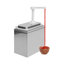 Distributeur de sauce de cuisine en acier inoxydable Vickrey